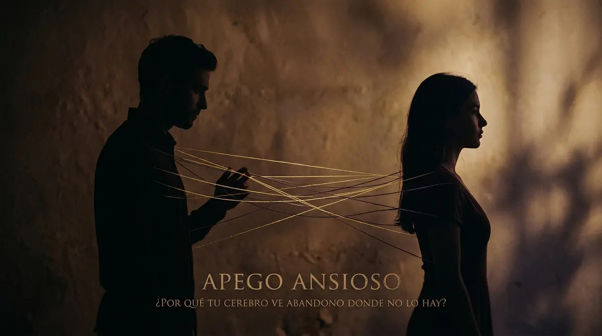 Apego ansioso: ¿por qué tu cerebro ve abandono donde no lo hay?