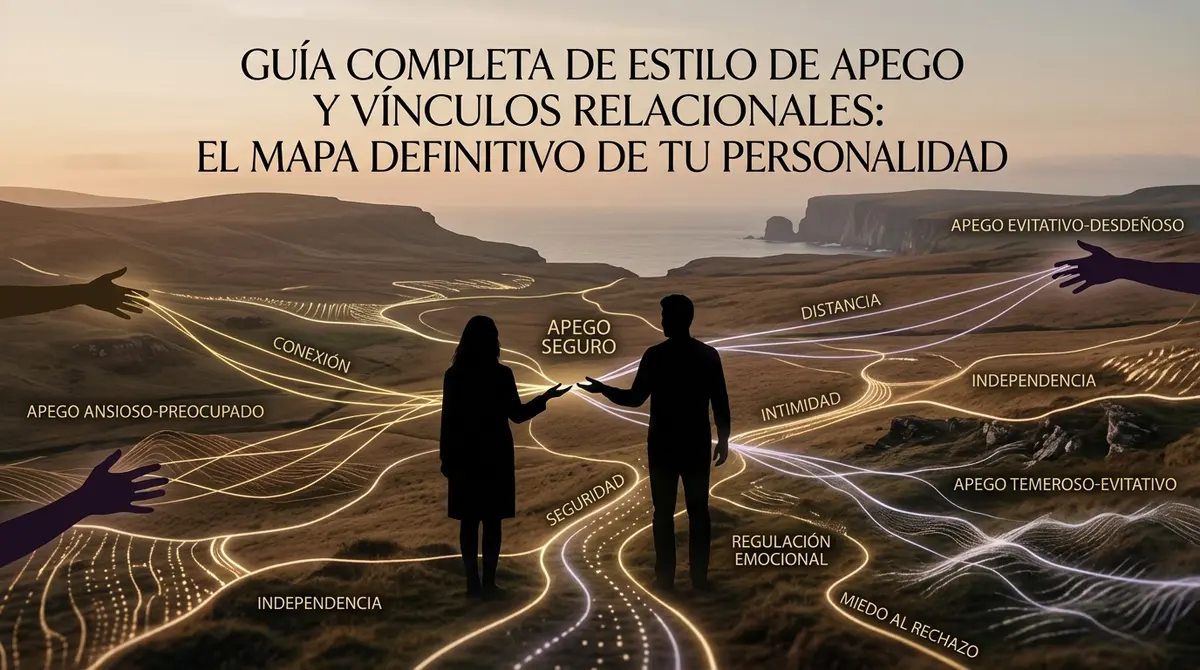 Guía completa de Estilo de Apego y Vínculos Relacionales: El mapa definitivo de tu personalidad