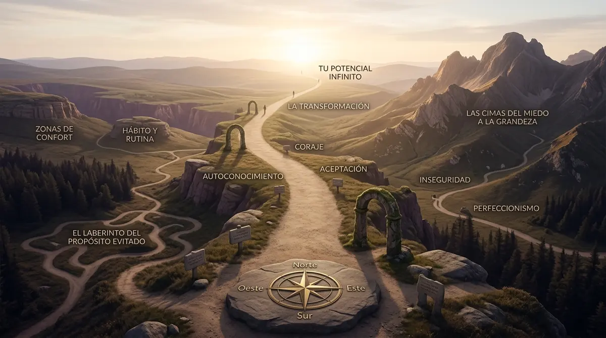 Guía completa de El Propósito Evitado y el Miedo a la Grandeza: El mapa definitivo de tu personalidad